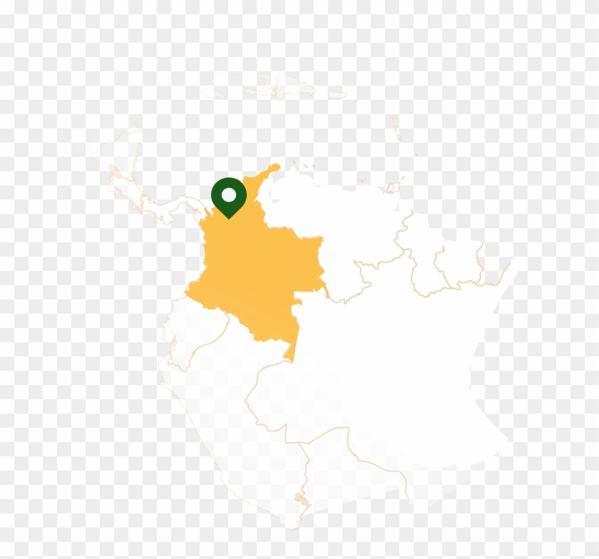 Colombia's Sinu River Valley Is One Of The Best Locations - Colombian Relief Clipart #4153272