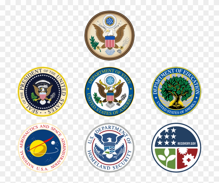 Seals Of Us Federal Government - Department Of Homeland Security Clipart #4153608