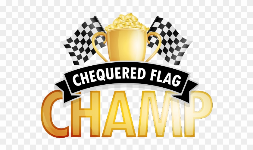 Chequered Flag Champ Clipart #4154042