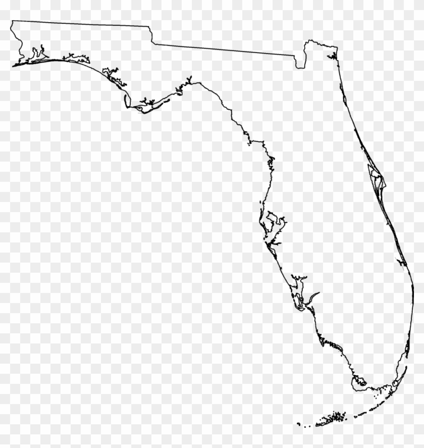 State Page Arc Legal - Transparent Florida State Outline Clipart #4154180
