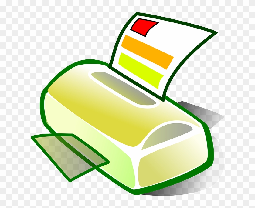 Printer Icon Scanner Paper Theme Apps Fax Public - Printers Cartoon Clipart #4154684