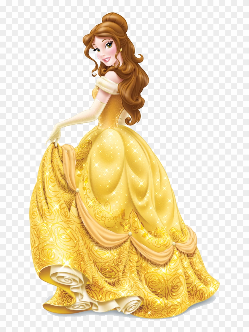 Princesa Bella Y Bestia Png - Belle Beauty And The Beast Clipart #4154837