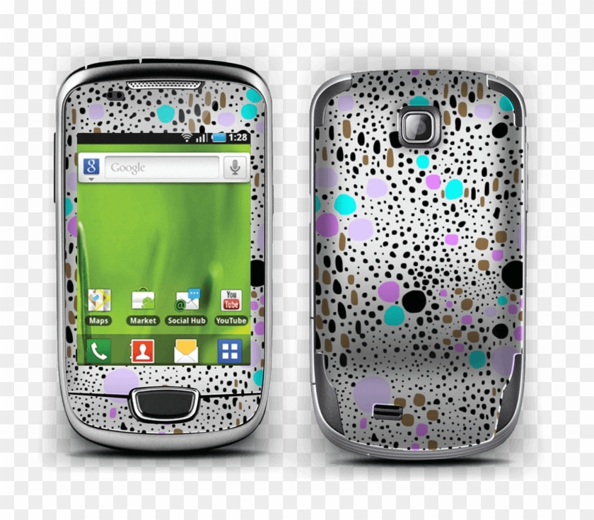 Confetti Skin Galaxy Mini - Samsung Galaxy Mini S5570 Clipart #4154847