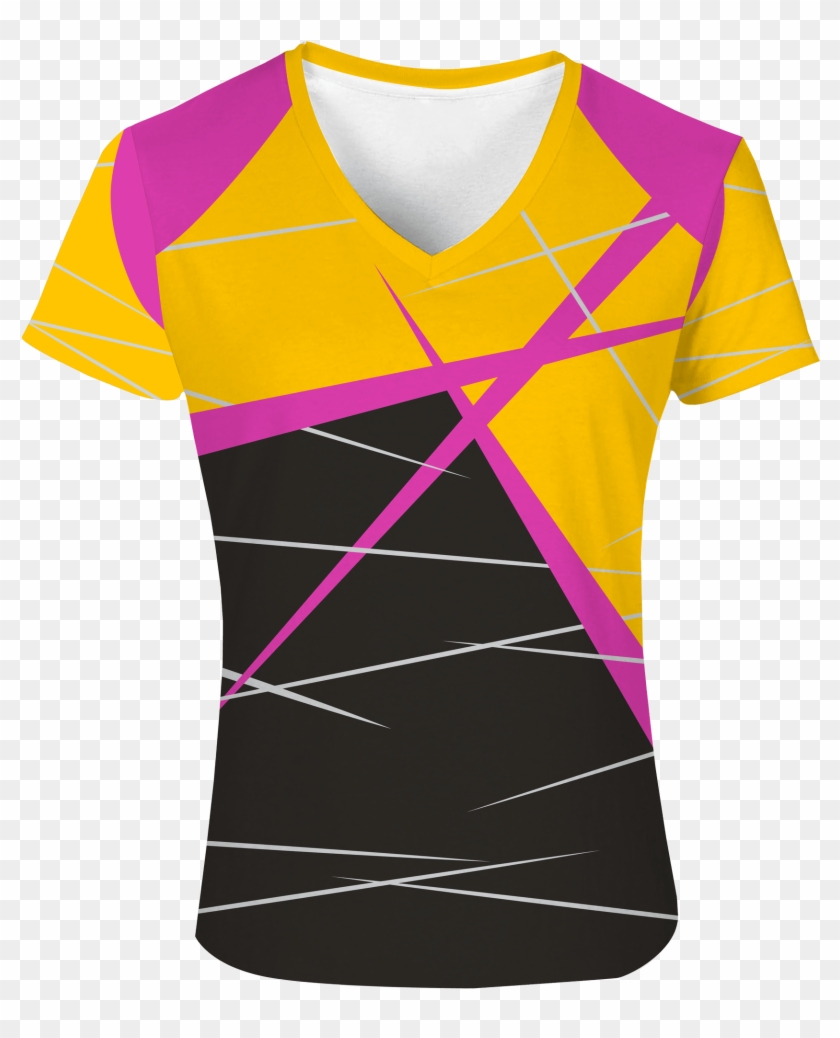 Women´s Custom Sublimated Volleyball - Blouse Clipart