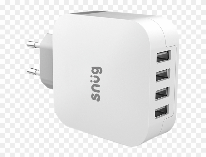 Picture Of Snug 4 Port Usb Home Charger - Electronics Clipart #4155268