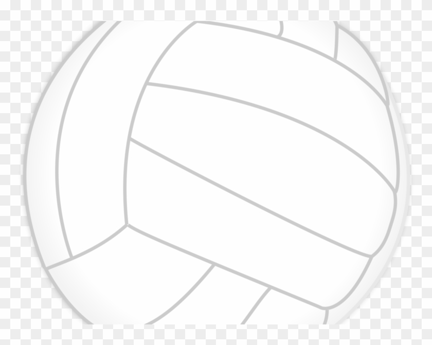 2000px-volleyball - Sv - - Transparent White Volleyball Clipart
