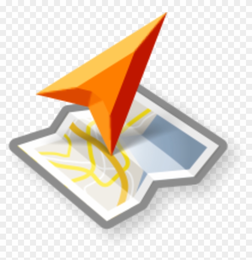 This Device Features A Built In Car Navigation System - My Tracks Clipart