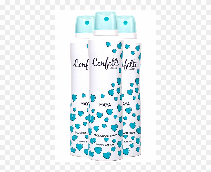 Maya Body Spray By Confetti Is Fresh And Sharp, Simple - Plastic Clipart #4155402