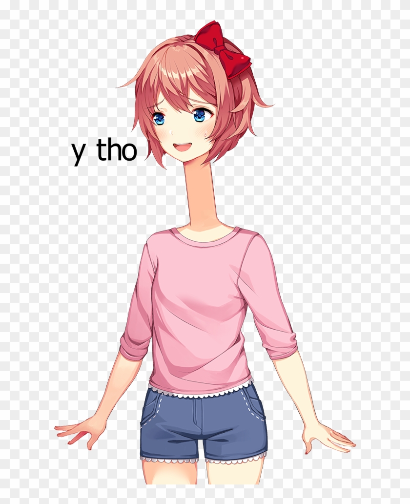 Ddlc - Doki Doki Literature Club Monika Clipart