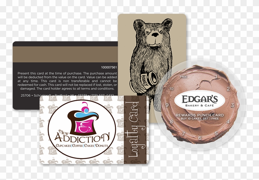 Cupcake Gift Card & Bakery Loyalty Programs - Eastern Screech Owl Clipart #4155774