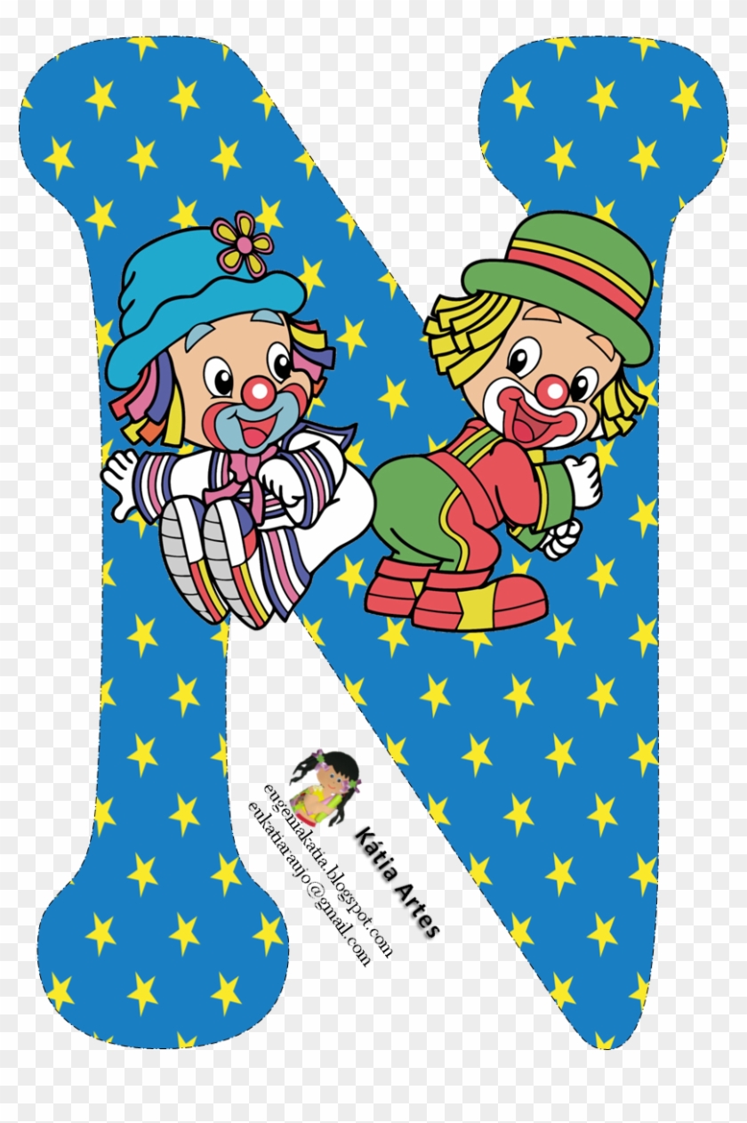 Convite Patati Patata, Decoração Patati Patata, Patati - Alphabet Clown Theme Clipart - Png Download #4156043