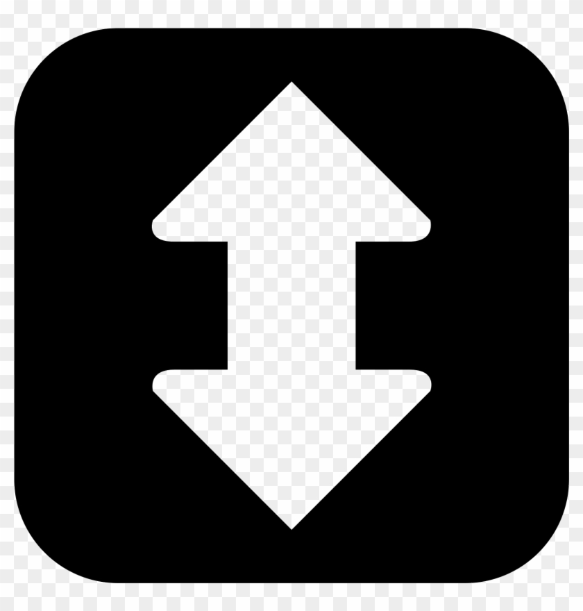 Torrent Icon Free Download Png And - White Up Down Arrows Icons Clipart