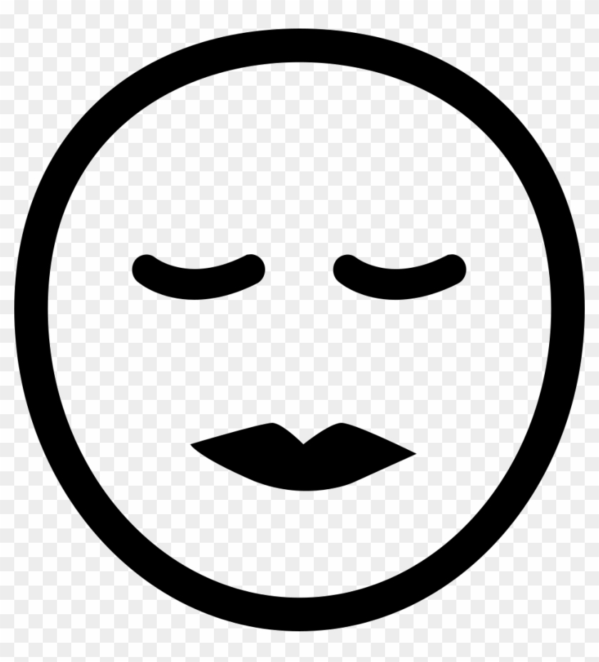 Sleeping Emoticon Comments - Sad Emotion Black And White Clipart