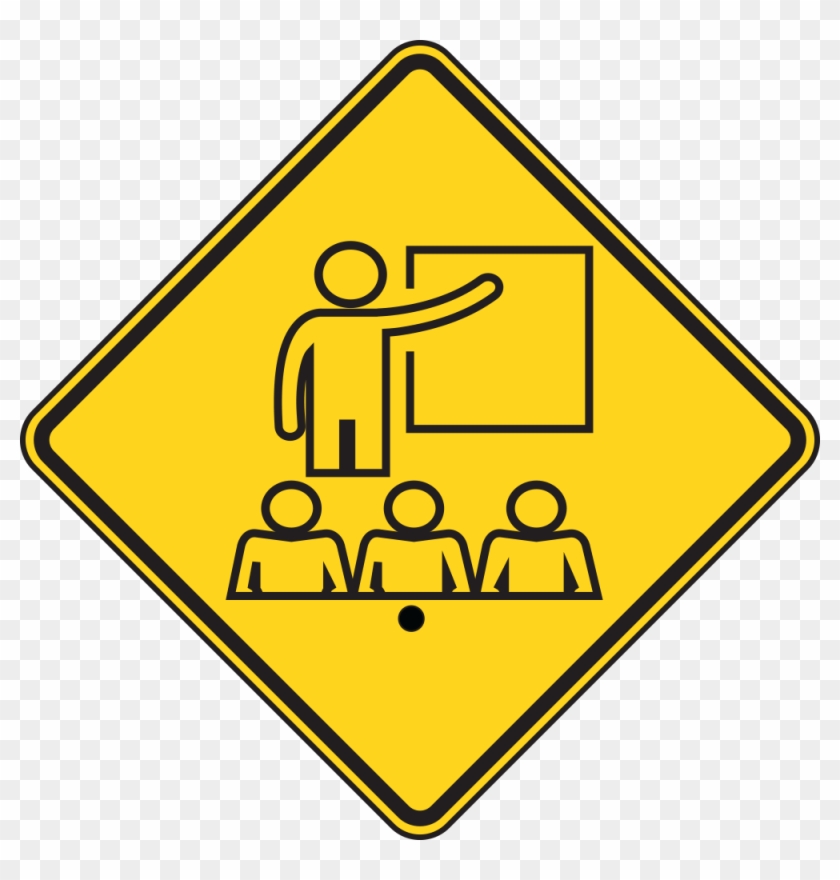 Individual Png Images With Transparent Backgrounds - Stop Sign Ahead Sign Clipart