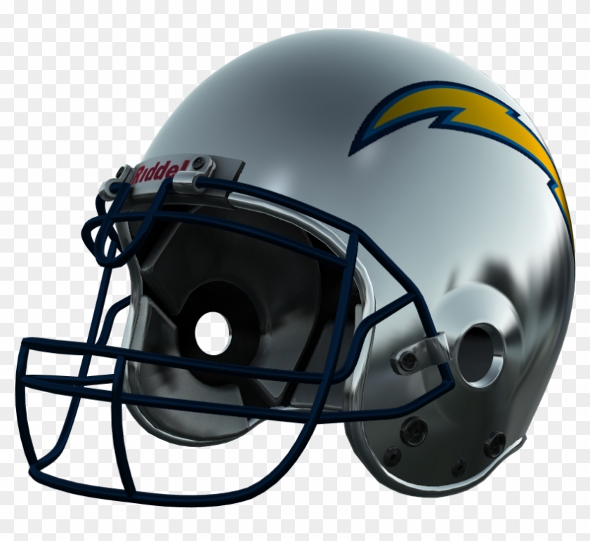 San Diego Chargers - New England Patriots Helmet Png Clipart #4156867