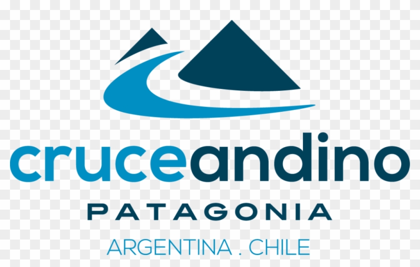 Lake Crossing Patagonia - Graphic Design Clipart #4156955