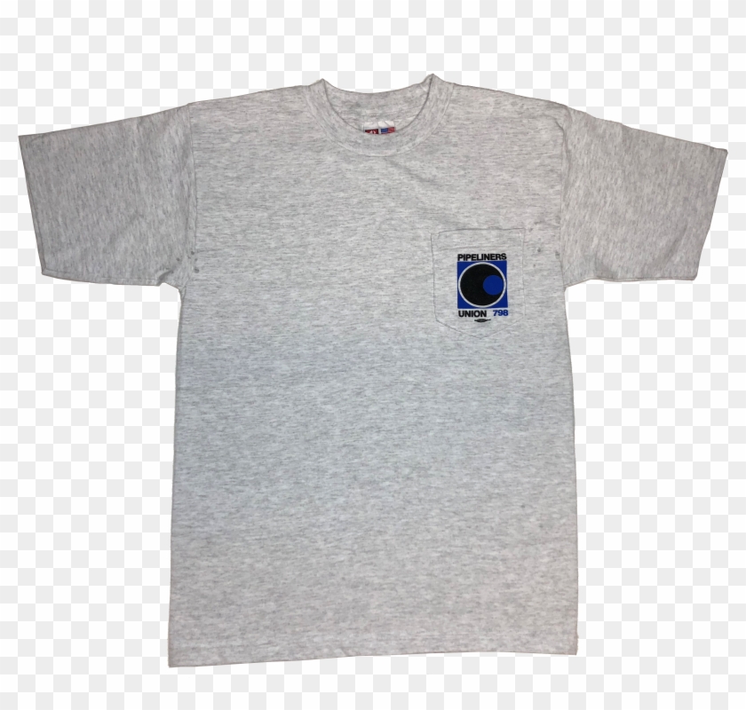 Gray T-shirt W/logo - Active Shirt Clipart