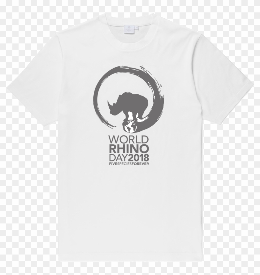 World Rhino Day T-shirt, Mens - World Rhino Day 2018 Clipart #4157228