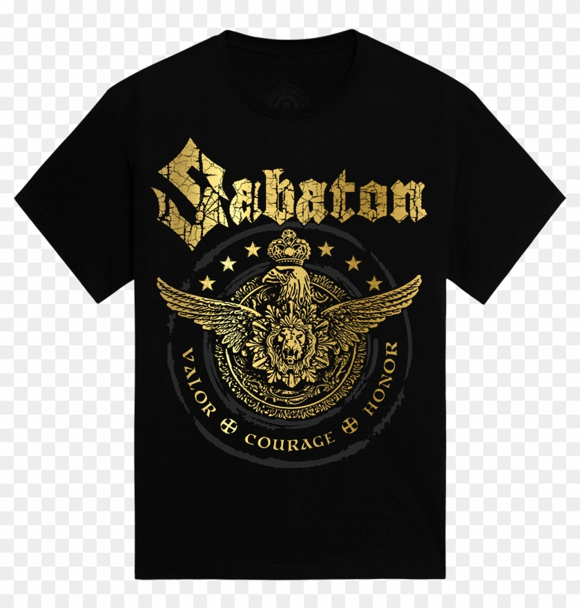 Wings Of Glory Sabaton Tshirt Frontside - Sabaton Carolus Rex T Shirt Clipart #4157280