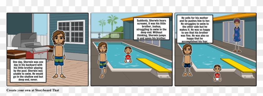 Storyboards Of Swallowing Stones Clipart