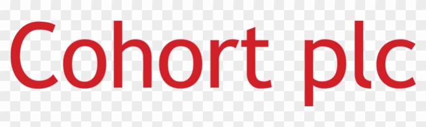 Cohort-red - Cohort Plc Clipart