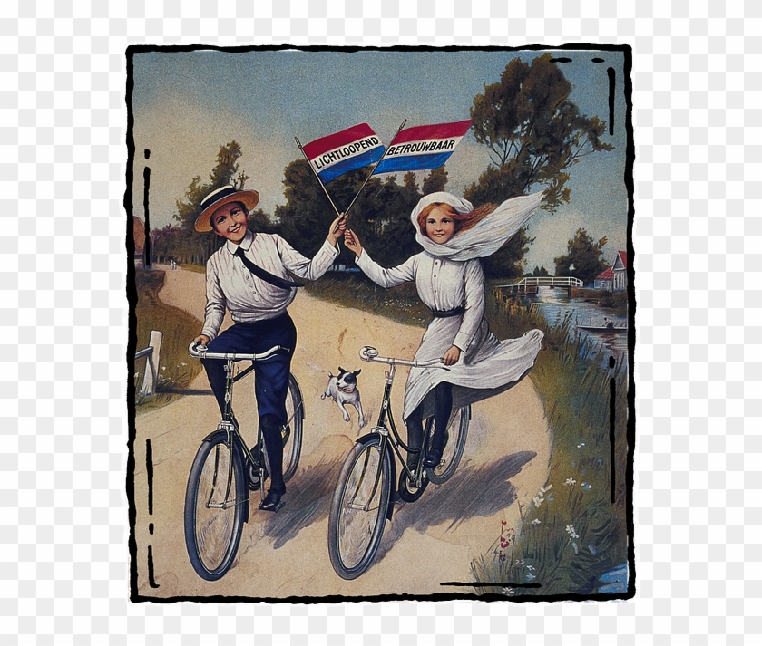 Kids, Boy, Girl, Brother, Sister, Siblings, Bicycle - Road Bicycle Clipart