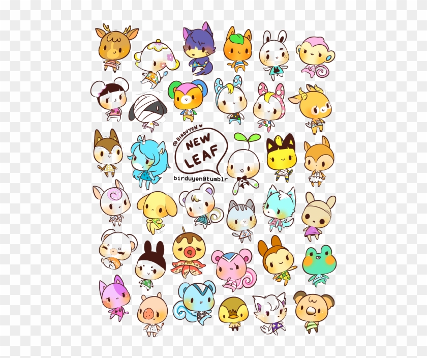 New Leaf Stickers~ - Cute Animals In Animal Crossing New Leaf Clipart (#4157737) - PikPng New Leaf Stickers~ - Cute Animals In Animal Crossing New Leaf Clipart (#4157737) - PikPng