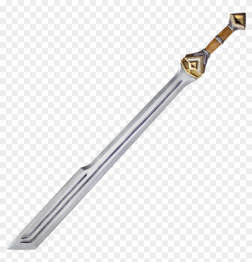 Dwarf Single Edge Long Larp Sword - Sword Of A Knight Clipart #4158011