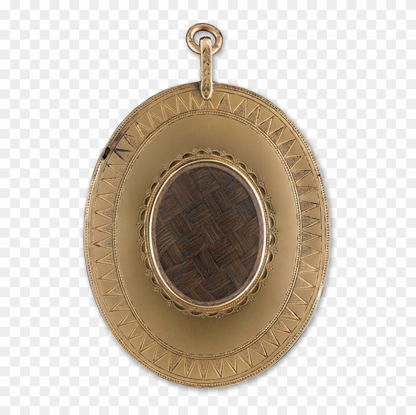 Portrait Enamel Of An Officer, Wearing Tricorn Hat - Locket Clipart #4158041