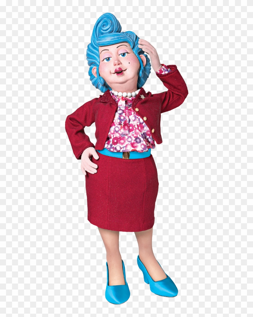 Lazy Town Mayor Wife , Png Download - Bessie Busybody Clipart
