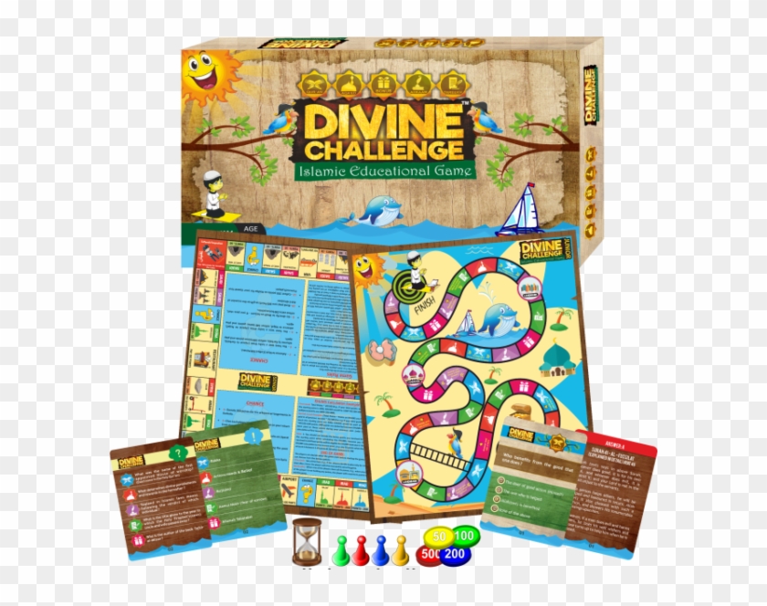 Divine Challange Game - Educational Toy Clipart #4158331