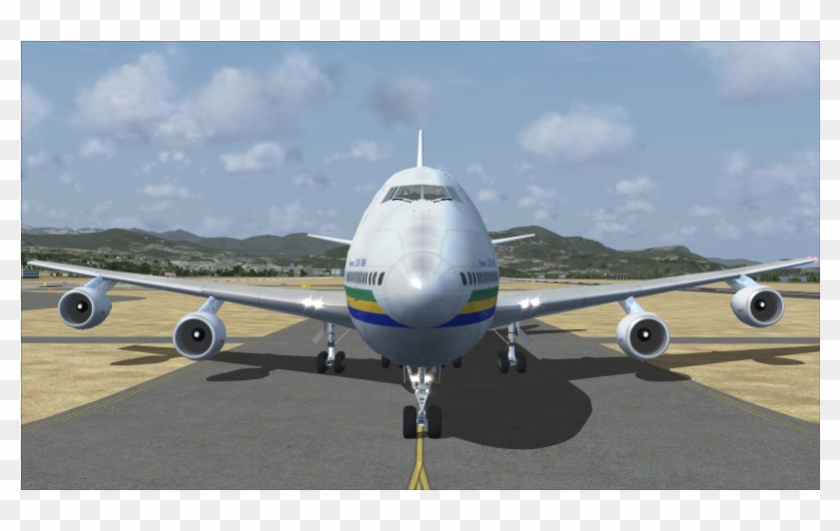 Boeing 747-400 Clipart