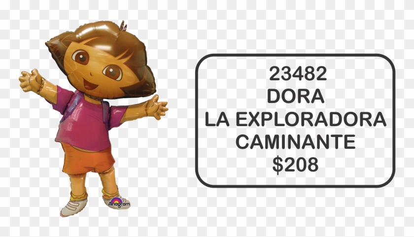 Caminante Dora $208 - Dora The Explorer Stock Balloon Clipart #4158468