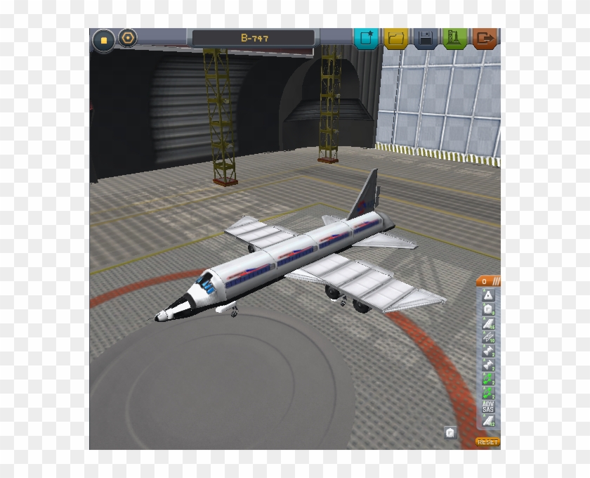 2iuqiap - Kerbal Space Program Passenger Plane Clipart #4158606