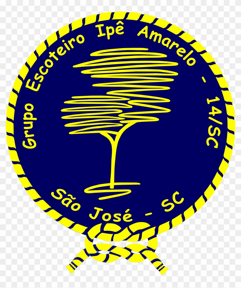 Logomarca Oficial Ge Ipe Amarelo - Scouting Clipart #4158904