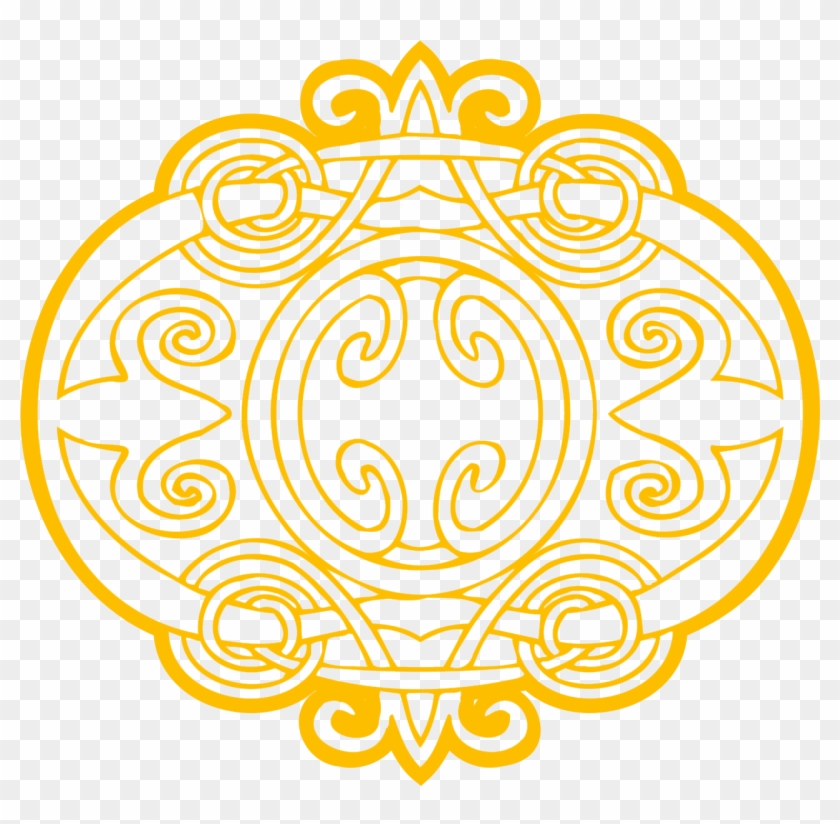 Celtic Ornament Vector Free Bowl - Circle Clipart #4159065