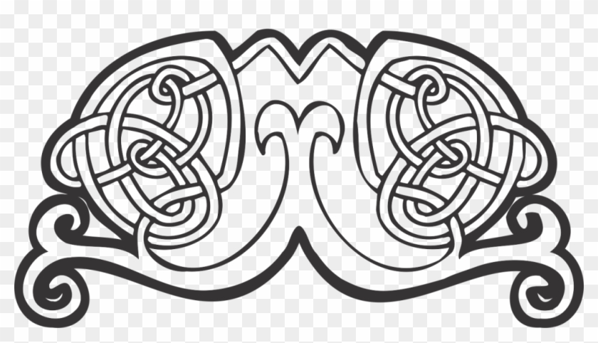 Celtic Ornament Vector Free Nemed - Celtic Designs Clipart #4159086