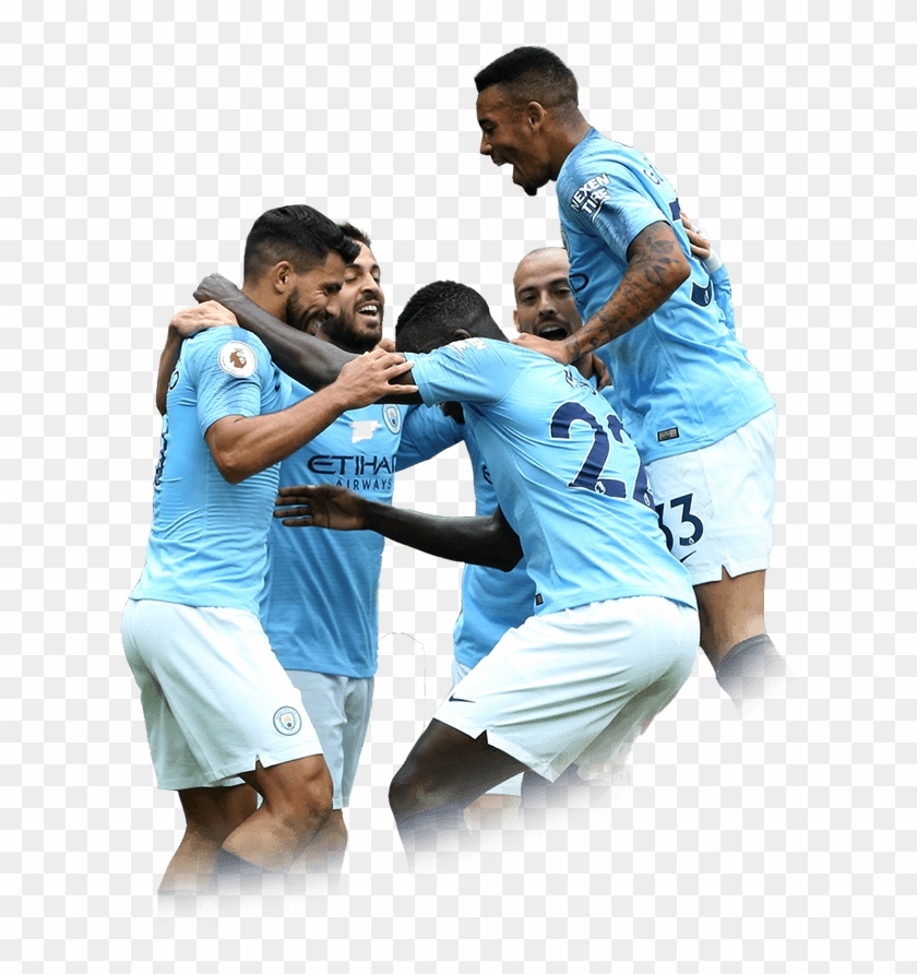 Manchester City And Avatrade - Manchester City Players Png Clipart #4159239