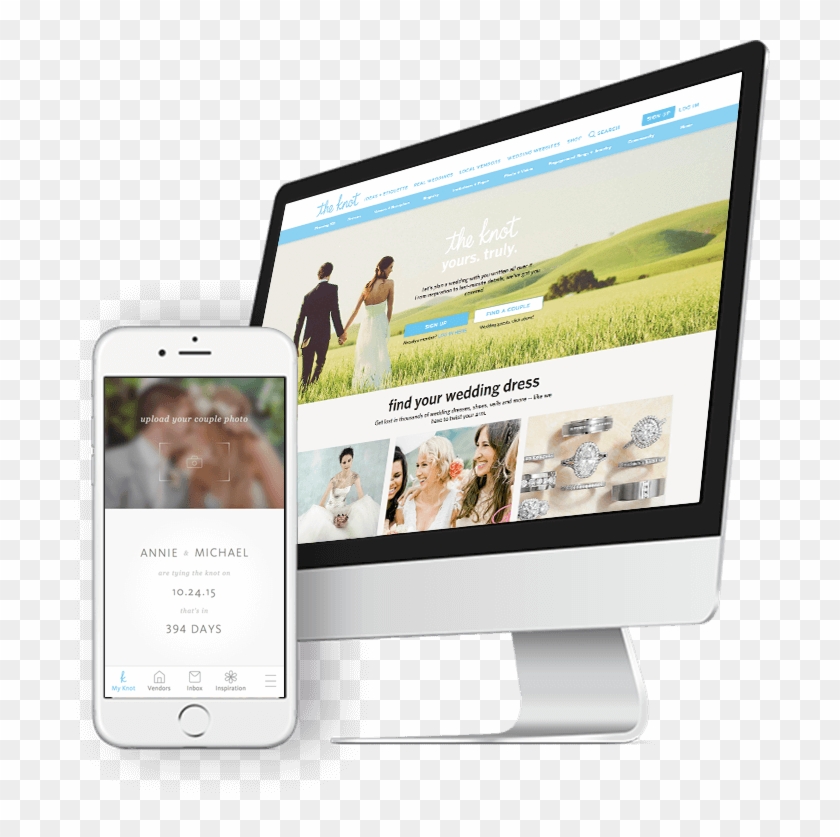 The Knot Website - Website Clipart