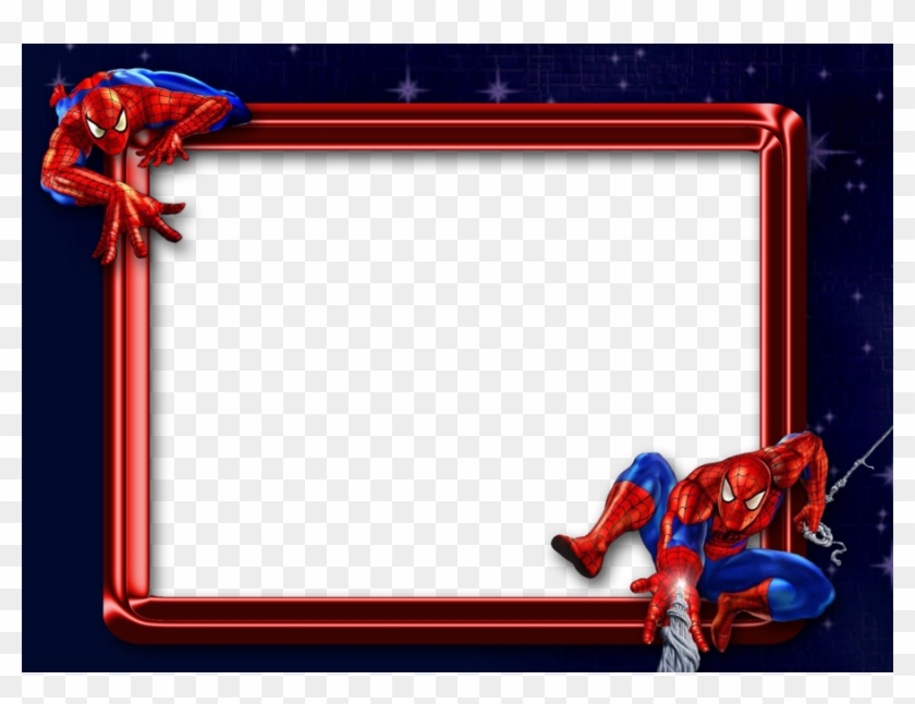 Download Spiderman Photo Frame Png Clipart Spider-man - Spiderman Frame Png Transparent Png