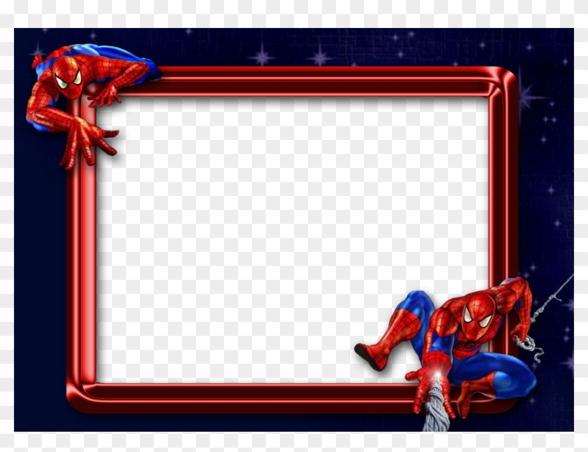 Download Spiderman Photo Frame Png Clipart Spider-man - Spiderman Frame Png Transparent Png #4159950