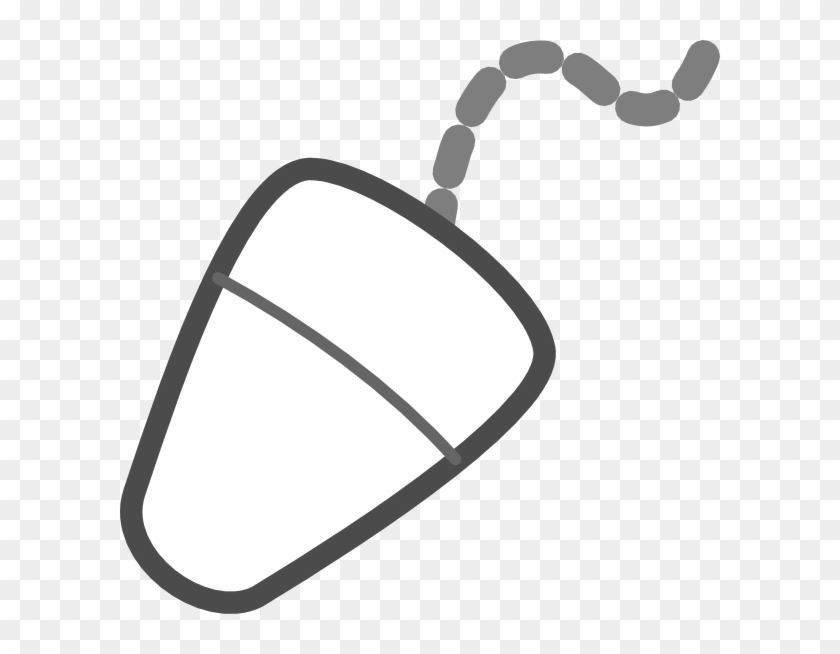 White Mouse Png - Raton Ordenador Blanco Png Clipart