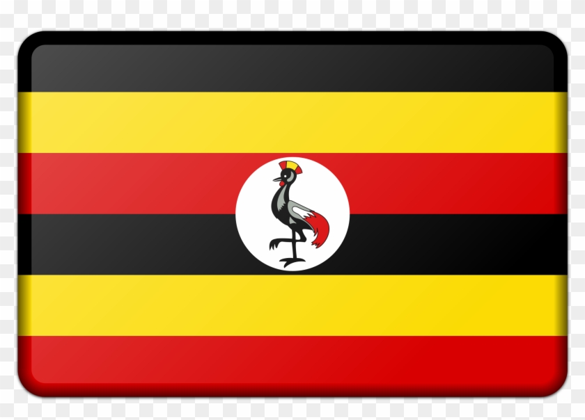 This Free Icons Png Design Of Uganda Flag - Uganda Flag Png Clipart #4160106
