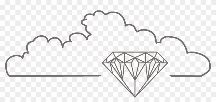 Come Tie The Knot At Our Jewel In The Clouds - Line Art Clipart #4160205