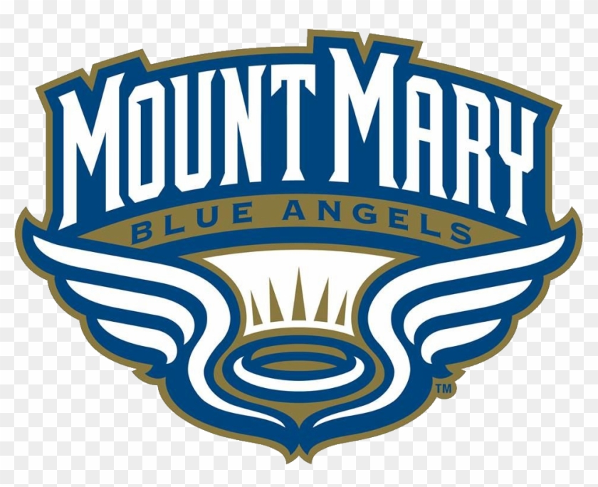 Mt Mary College Blue Angels - Mount Mary University Athletics Clipart