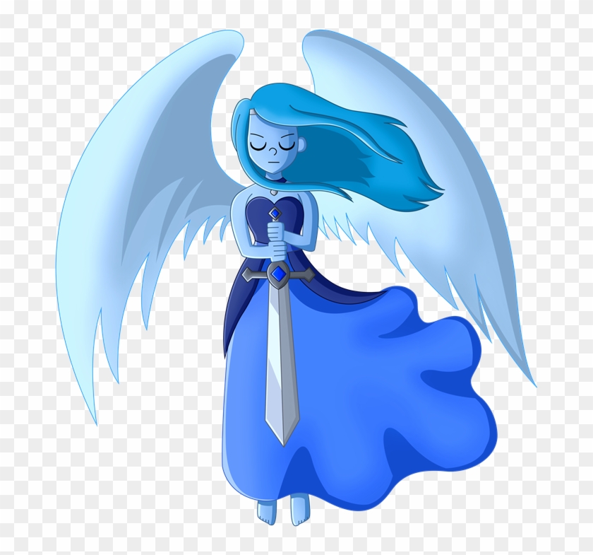 Blue Angel - Cartoon Clipart