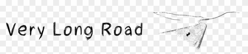 Very Long Road - Calligraphy Clipart