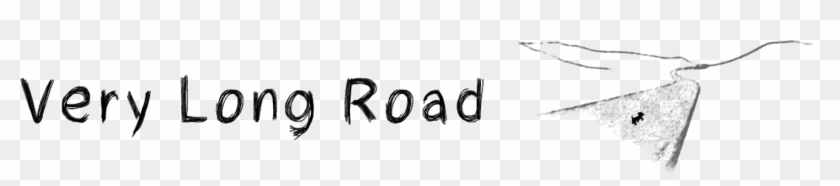 Very Long Road - Calligraphy Clipart #4160613