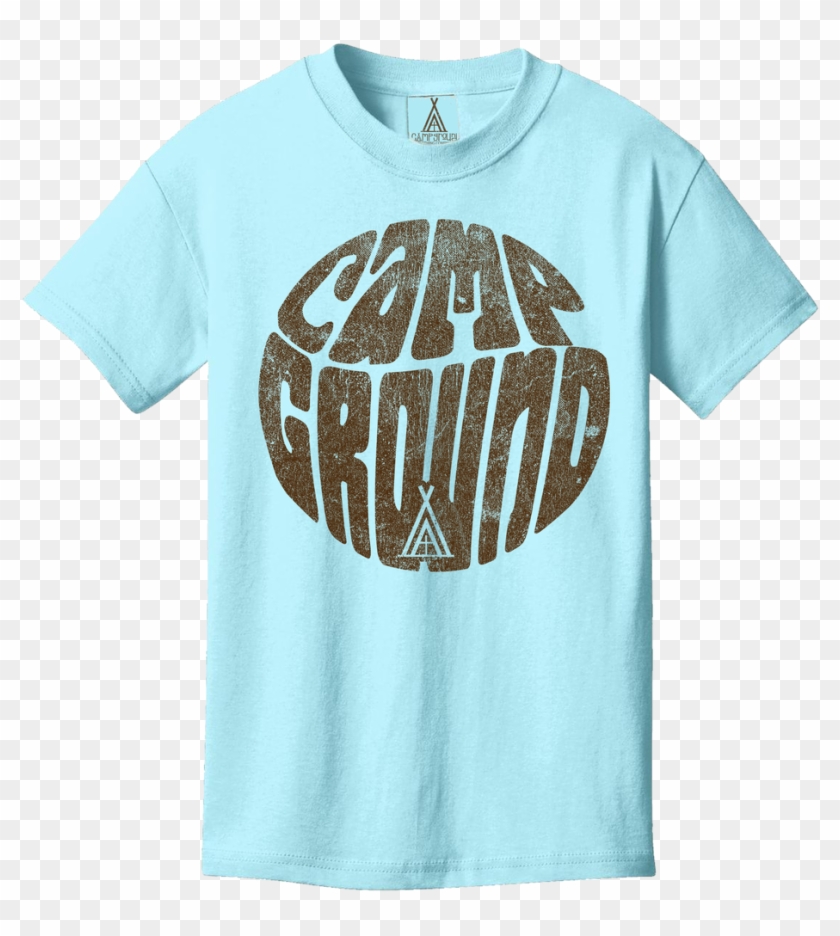 Campground Groovy Tee Youth - Bongo Clipart