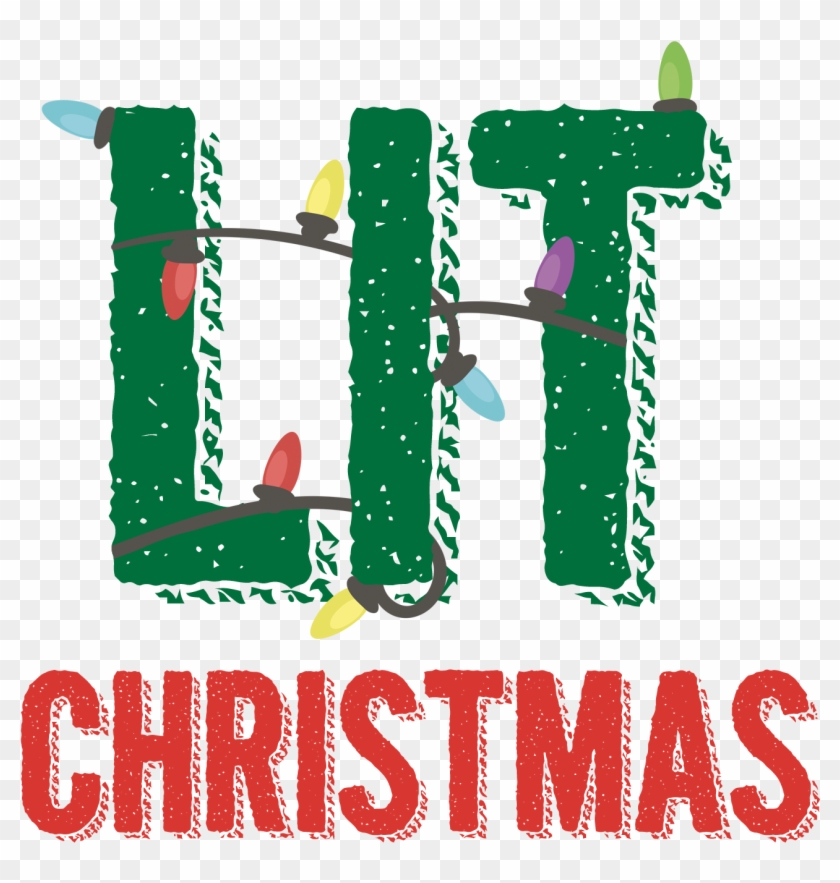Its Lit Christmas Png Clipart #4160930